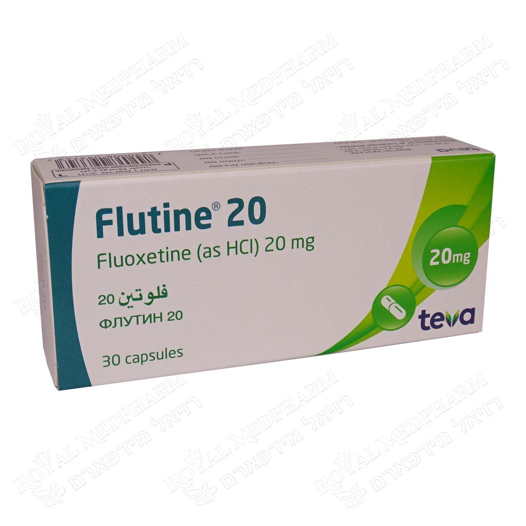 FLUTINE 20 MG 30 CAPS