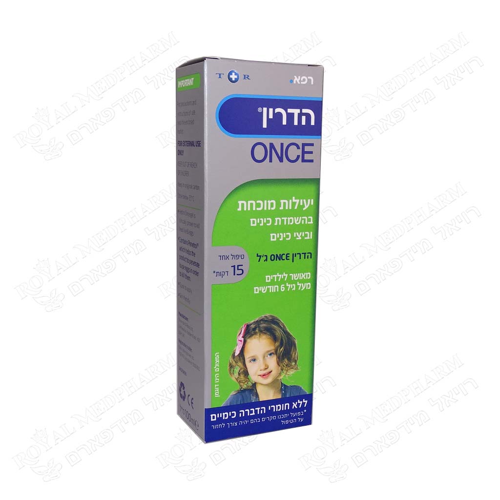 HEDRIN ONCE GEL 100 ML BOTLE