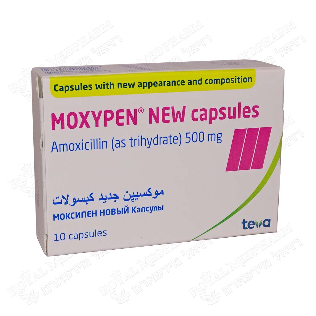 MOXYPEN NEW 500MG 10 CAPSULES