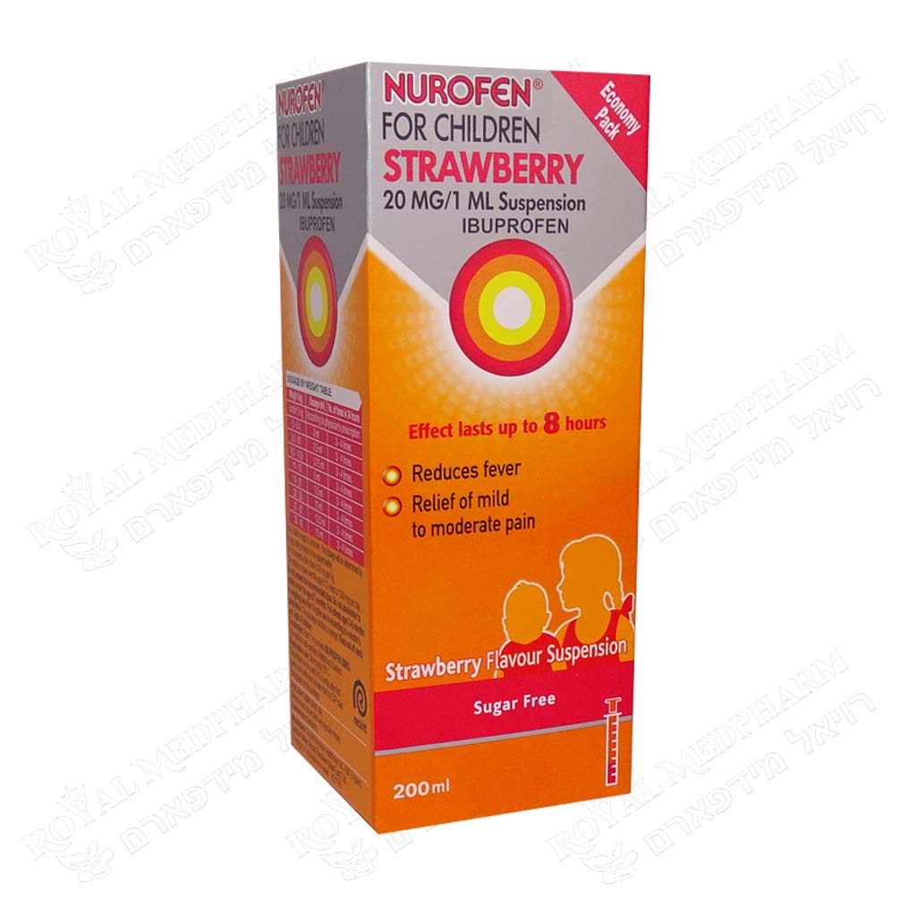NUROFEN F.CHILD.STRAW.200
