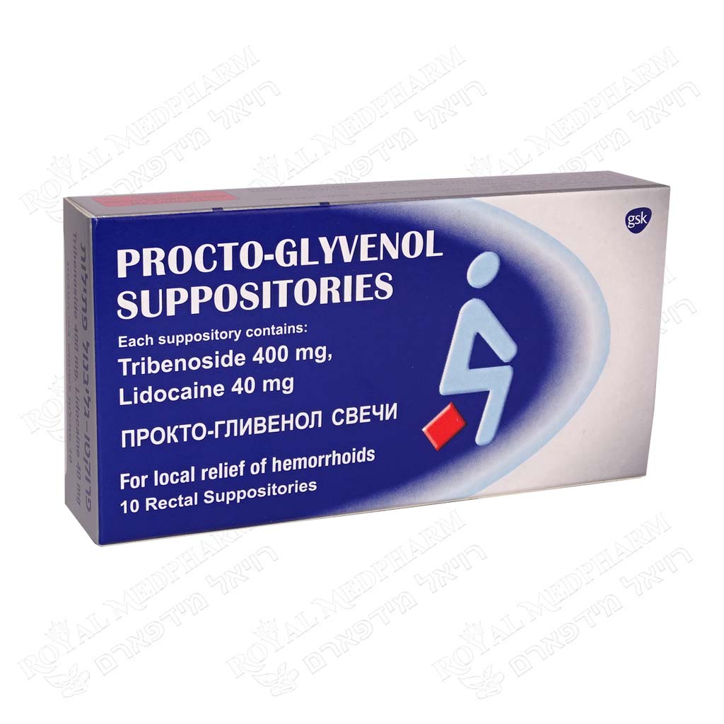 PROCTO GLYVENOL SUPP:10