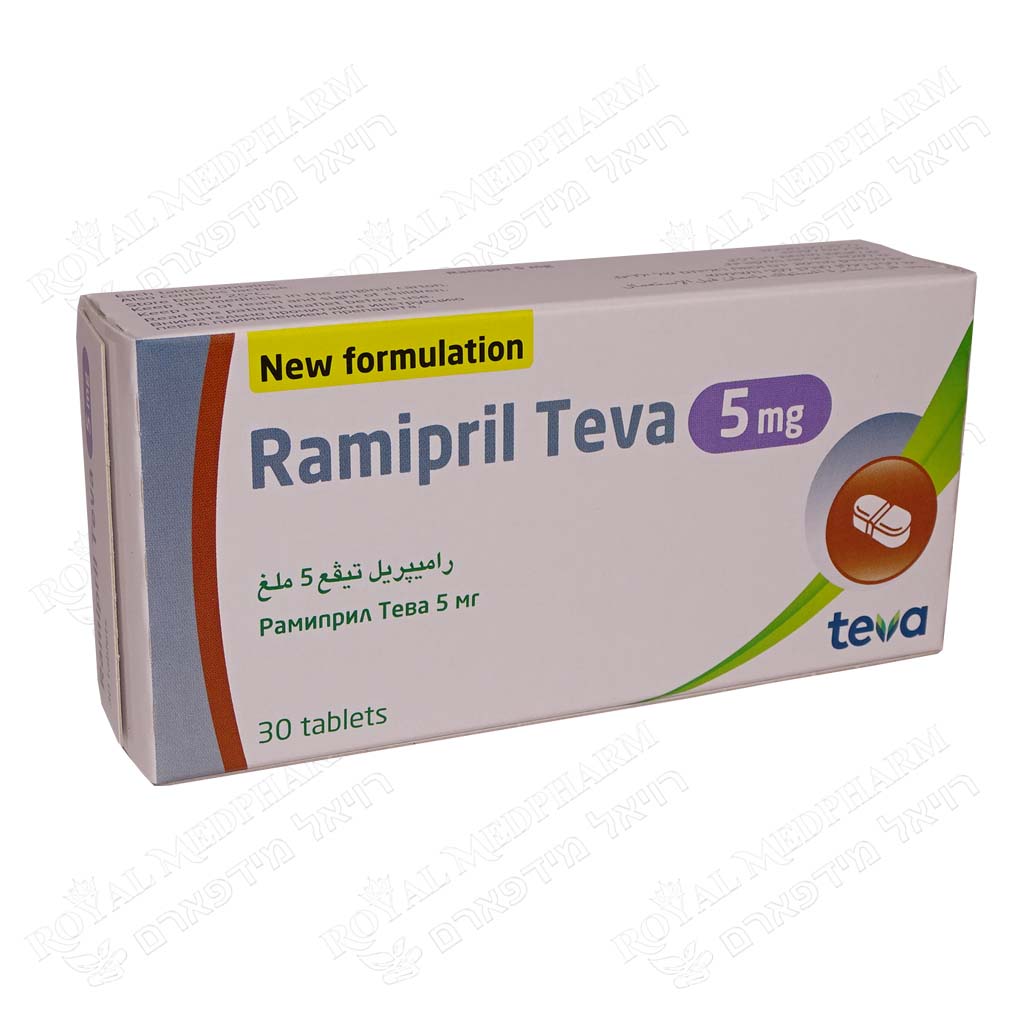 RAMIPRILL TEVA 5MG 30 TAB
