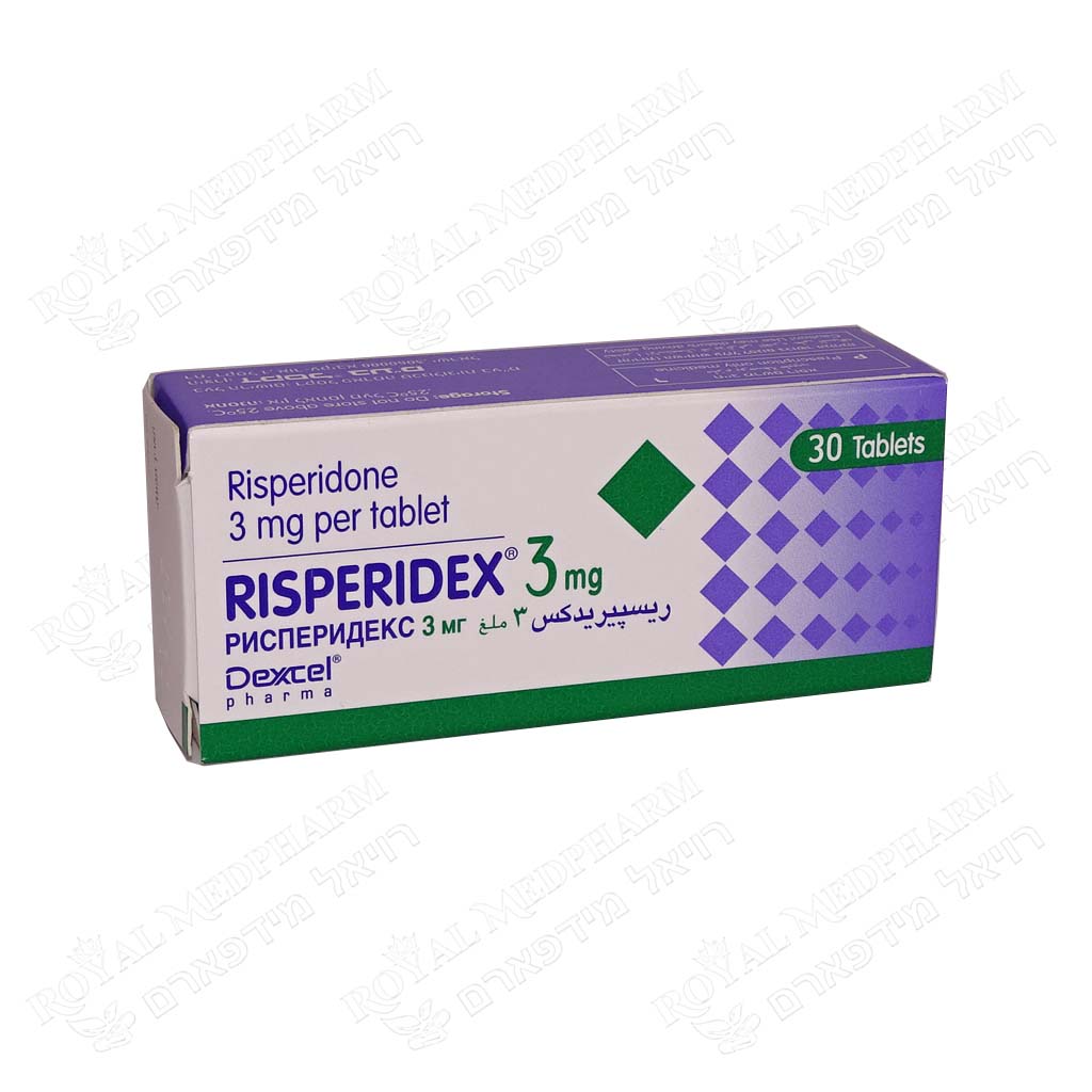 RISPERIDEX 3 MG IL 30 TAB