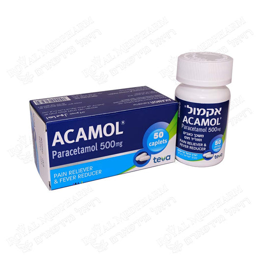 Acamol 500 mg 50 Cap