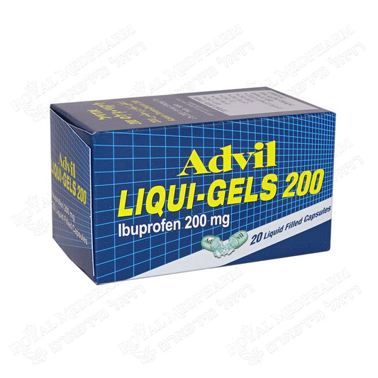 ADVIL LIQUI-GELS 20 CAPS