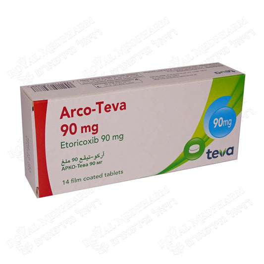 ARCO-TEVA 90 MG 14 TABS