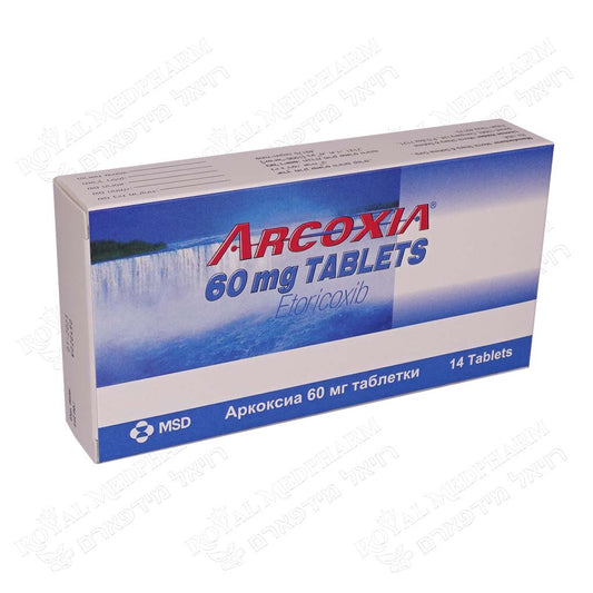 ARCOXIA 60 MG X14 TAB