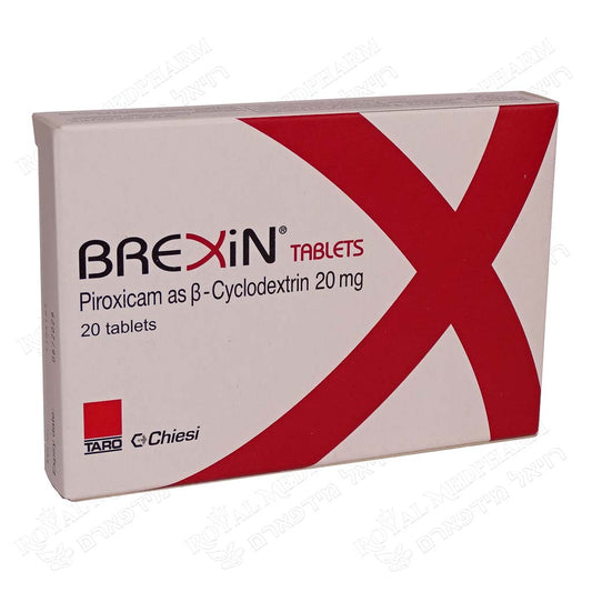 BREXIN 20 MG 20 TAB