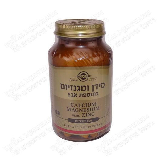 Calcium Magnesium plus Zinc 100 Tab