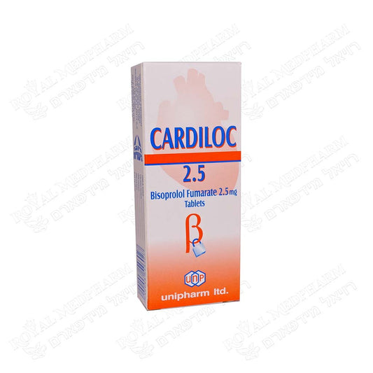 CARDILOC 2.5MG 30TABS