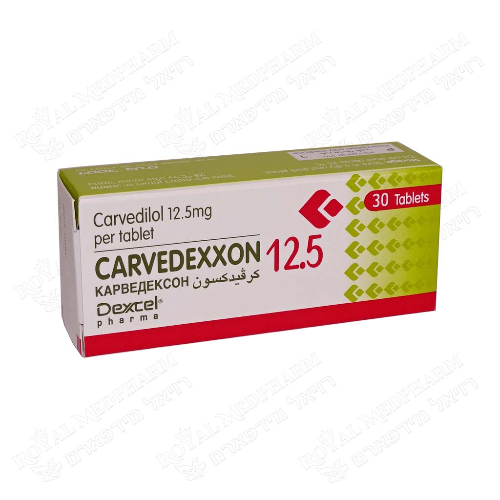 CARVEDEXXON 12.50 MG 30 TABS