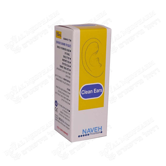 CLEAN EARS 15 ML  (NAVEH)