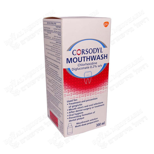 CORSODYL MINT 300 ML MOUTHWASH