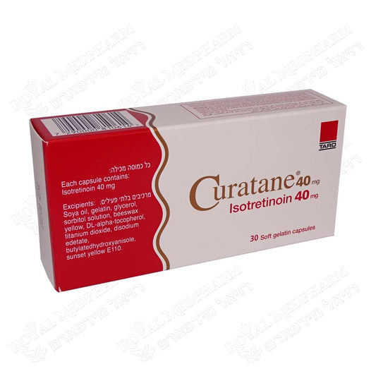 CURATANE 40 MG 30 CAPS