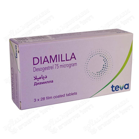 DIAMILLA 0.075MG 84 TABS