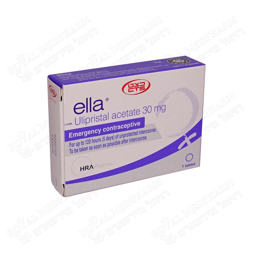 ELLA TAB 30MG 1TAB – Royal MedPharm