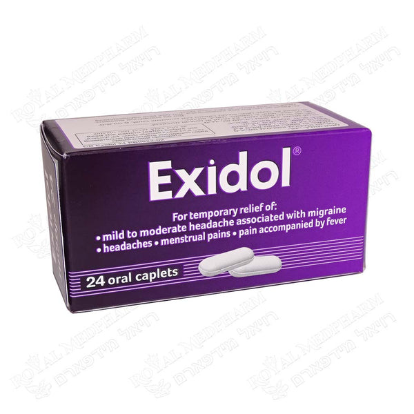 EXIDOL 24 CAPLETS – Royal MedPharm
