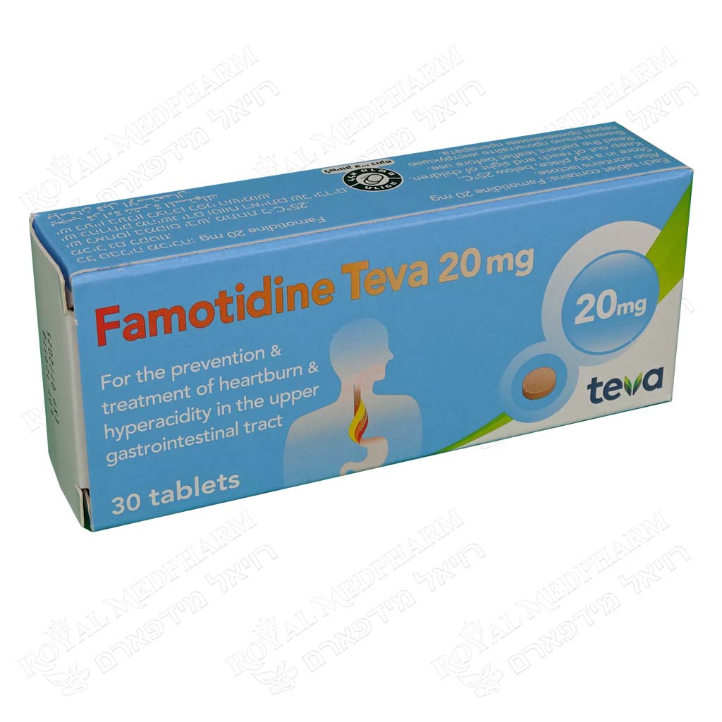Famotidine 20 mg 30 Tab