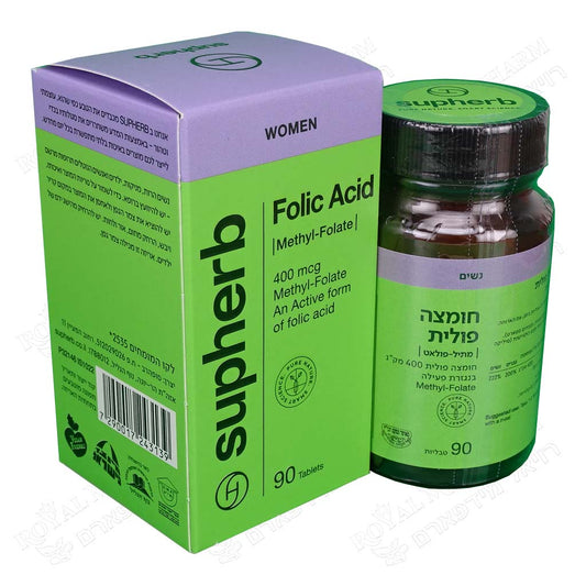 Folic Acid 400 mcg 90 Tab