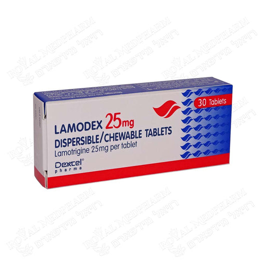 LAMODEX 25MG 30 DISP/CHEW TAB