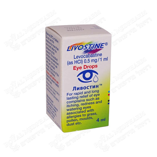 LIVOSTIN 4ML EYE DROPS