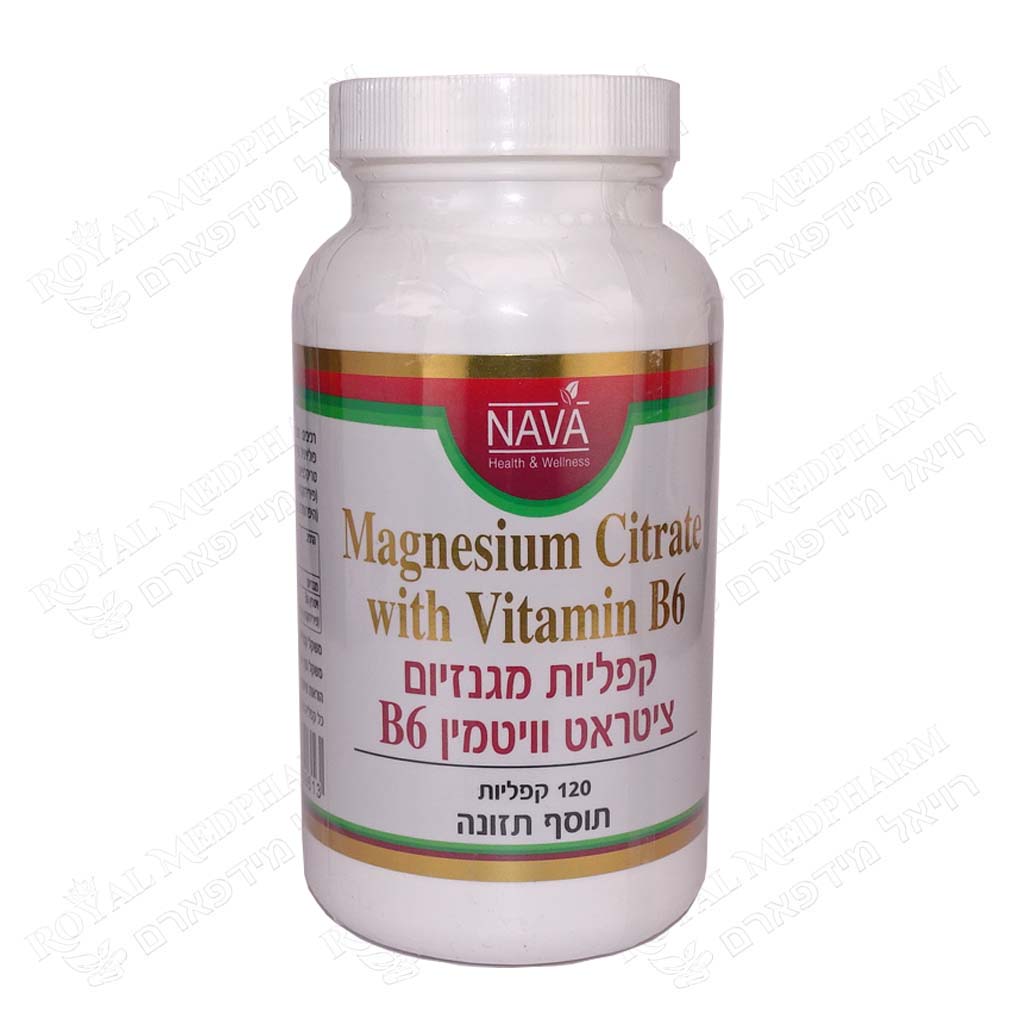 NAVA MAGNESIUM CITRATE WITH VIT B6