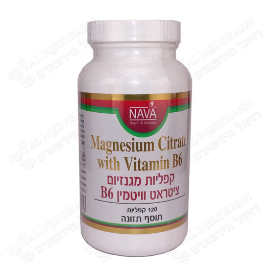 NAVA MAGNESIUM CITRATE WITH VIT B6