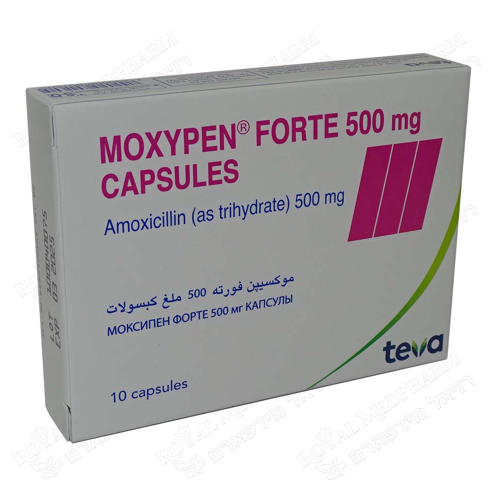 MOXYPEN FORTE 500 MG CAPS:10