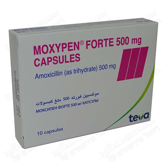 MOXYPEN FORTE 500 MG CAPS:10