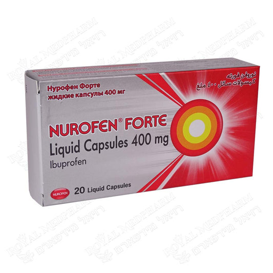 NUROFEN FORTE LIQUID CAPSULES  IBU