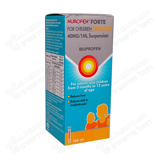 NUROFEN FORTE 40MG/1ML ORANGE.100ml