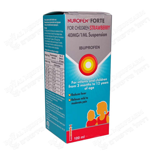 NUROFEN FORTE 40MG/1ML STRAW.100ML