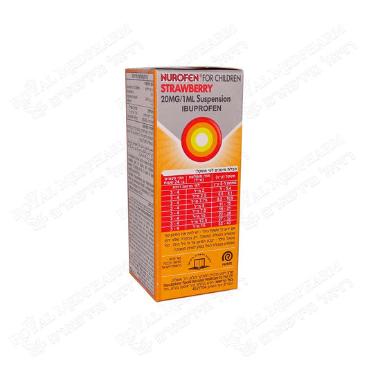NUROFEN F.CHILD.STRAW.100