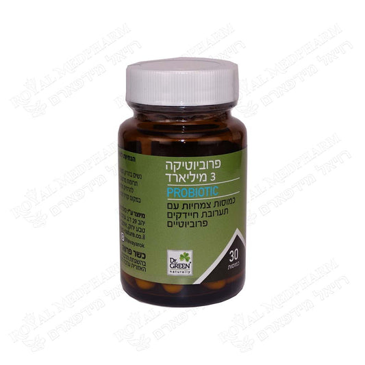 Probiotic 3 Billion Green 30 Tab