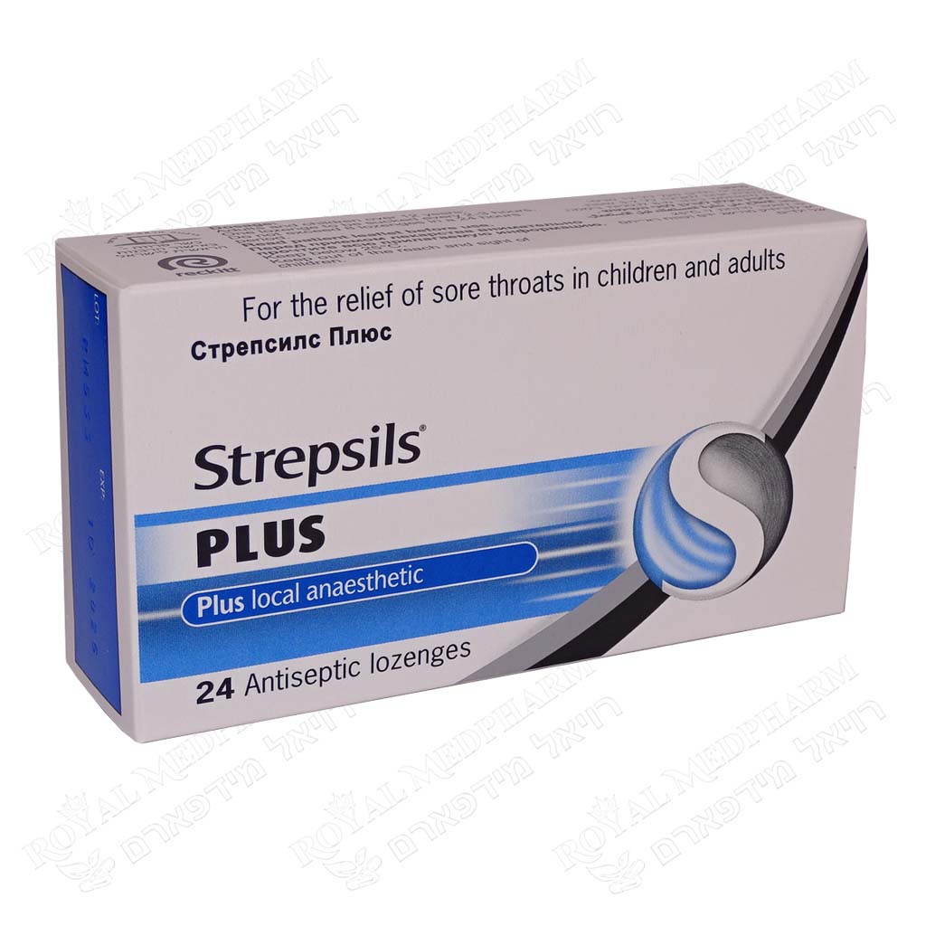 STREPSILS PLUS LOZ:24