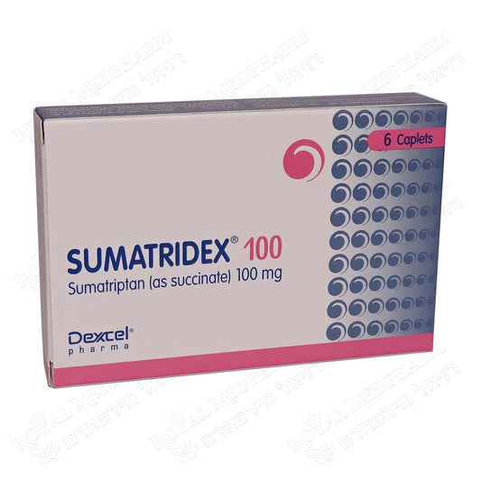 SUMATRIDEX 100MG 6 CAPL