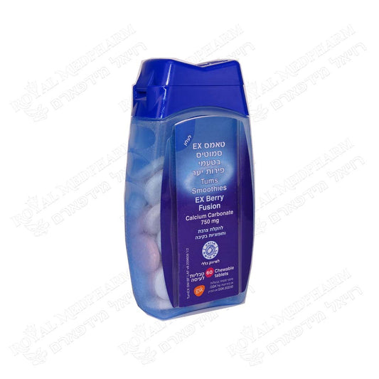 TUMS SMOOTH.EX BERRY FUS750ML60TAB