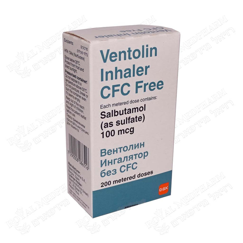 VENTOLIN INHALER C.F.C FREE – Royal MedPharm