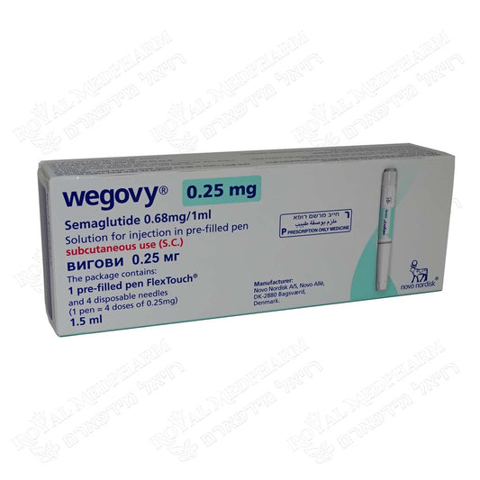 WEGOVY 0.25MG 1X1.5ML