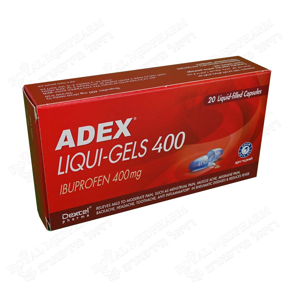 Adex Liqui-Gels 400 – Royal MedPharm