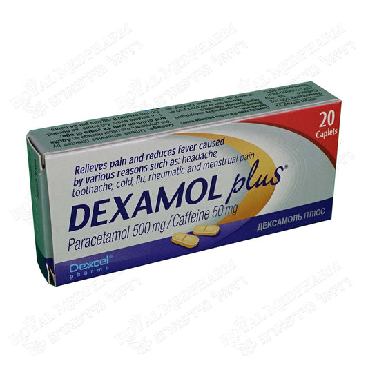 Dexamol Plus 500 mg 20 Cap