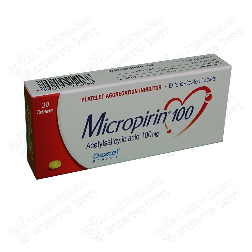 Micropirin 100 mg 30 Tab – Royal MedPharm